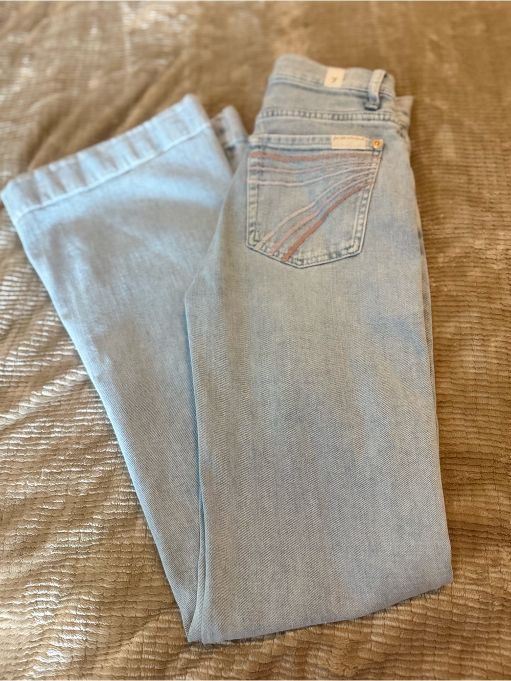 7 For All Mankind Light Blue Dojo Tailorless